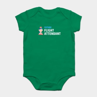 Future Flight Attendant (Cabin Crew) Baby Bodysuit